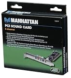 5.1 Channel Surround PCI Sound Card, 32-Bit Manhattan 158107