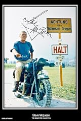 Steve Mcqueen signed autograph print - HALF PRICE