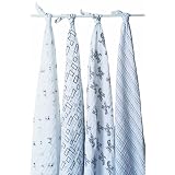 aden+anais4PackMuslinSwaddleWrap,Paparazzi