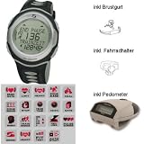 Sigma Pulsmesser Pulsuhr FIT WATCH mit Pedometer! - 
