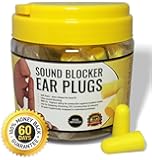 Best Earplugs for Sleeping, 30 Pairs. Protection for Shooting, Concerts. Ultra Soft Foam, Noise Cancelling, NRR33 Ear Plug