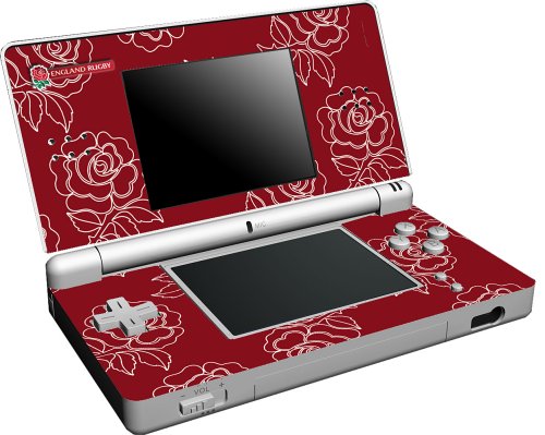 Childrens Toyshop  Video Games : Wrapstar RFU Red with White Rose Graphic Skin (Nintendo DS)