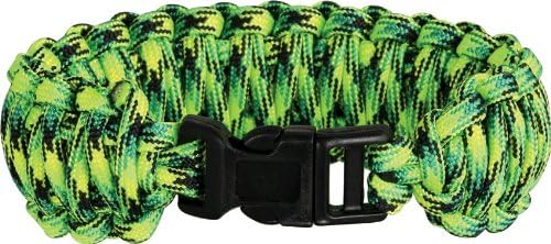 Knotty Boys 120 9" Diameter Large Gecko Fat Boy Style Survival Bracelet with Hand Tied Nylon Cord Construction