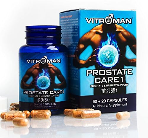Vitroman Prostate Care 1 Saw Palmetto, Morinda Citrifolia, Cushaw Seed, Tomato &amp; Stinging Nettle 60 caps