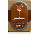 Method 00564-4 Omop Wood Microfiber Mop Pad - Case of 6