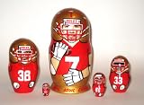 Florida State Seminoles * Gator bowl champions * NCAA College Football or any team Russian Nesting doll 5 pcs / 6 in