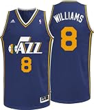 Deron Williams adidas Revolution 30 Swingman Utah Jazz Youth Jersey
