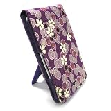 JAVOedge Cherry Blossom Flip Style Case for the Barnes & Noble Nook (Twilight Purple)