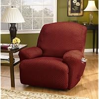 Stretch Sullivan Recliner Slipcover - Claret