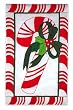 Candycane Garden Size Applique Flag