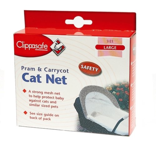Clippasafe Pram & Carrycot Cat Net (Large)