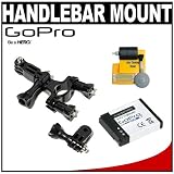 GoPro Ride Hero Handlebar Seatpost Mount with Battery + Cleaning Kit for HD HERO 960, HD Helmet, HD Motorsports, HD Surf & HD Naked Hero Digital Video Cameras