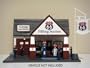 Diorama Gas Station Building 1/24