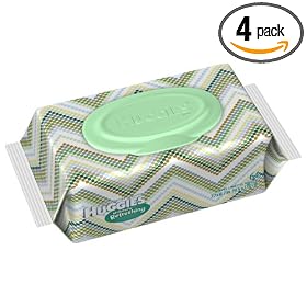 Huggies Naturally Refreshing Baby Wipes Soft Pack, 64-Count (Pack of 4)