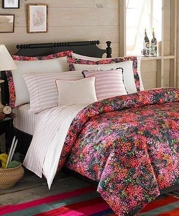 Teen Vogue Bedding Midnight Reversible Comforter Set
