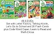 Leap Frog Bundle of 6 DVDs plus 26 Flash Cards: Learning Set (2009): Letter Factory, Talking Words Factory, Let's Go to School & 26 Flash Cards. Plus Talking Words 2 (Code Word Caper), Learn to Read At the Storybook Factory and Math Circus (Leapfrog)