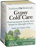 Traditional Medicinals Gypsy Cold Care Herbal Tea, 16-Count Wrapped Tea Bags (Pack of 6)