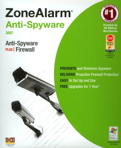 ZONEALARM ANTI-SPYWARE (WIN 2000 - XP) ZONEALARM ANTI-SPYWARE (WIN 2000 - XP)