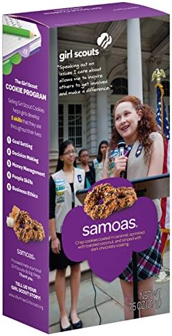 Fresh Girl Scout Cookies 20187 Season Samoas Caramel Delites Half Case 6 Boxes