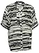 Calvin Klein Women's Plus-Size Print Roll-Sleeve Shirt