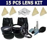 15 Pcs Kit for NIKON D3000 D5000 18-55MM PENTAX K-x 18-55MM SONY 18-55MM f/ ....