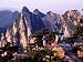 Hua Shan Sacred Mountain from East Peak, Shaanxi, China Photographic Poster Print by ...