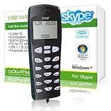 Electronics : Sogatel - VISTA XP Skype compatible VoIP phone with LCD screen (Black)