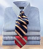 Executive Collection Pattern Buttondown Collar Dress Shirt