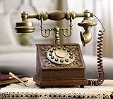 Old Fashioned Brass Telephone Vintage Antique Type by Winston Brands On Sale