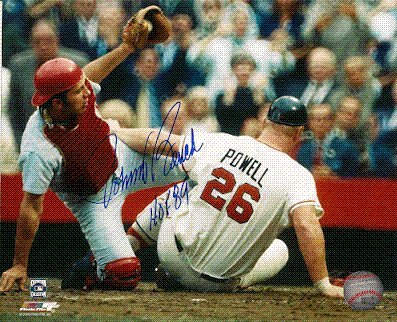 Autographed/Hand Signed Hof'R Johnny Bench Cincinnati Reds 8x10 Photo