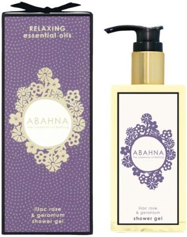 Abahna Lilac Rose &amp; Geranium Shower Gel 250ml by pircosmetics Abahna