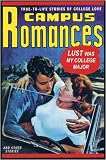 Campus Romances Vintage Pulp Novel Cover Retro Art Poster
