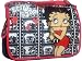 New Betty Boop Sparkle Hearts Messenger Bag Bonus Tri-fold wallet