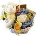 My Little Lamb Easter Gift Basket with Chocolate and Candy Treats