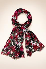 Per Una Sequin Embellished Floral Scarf [T01-0482P-S]