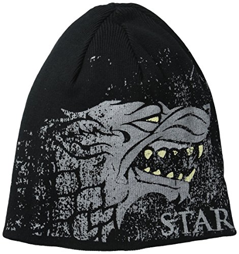 Game Of Thrones Men's Reversible Stark Beanie