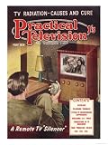 Practical Television, Radiation Televisions DIY Magazine, UK, 1950 Giclee Poster Print, 18x24