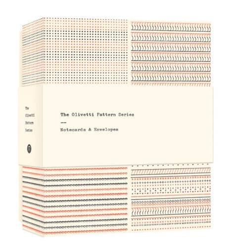 The Olivetti Pattern Series Notecards