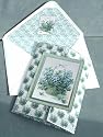 Personalised Greeting Card High Quality  - Flowers - Basket of Flowers
