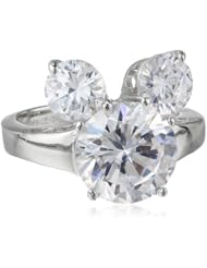 Disney Mickey Large Cubic Zirconia Ring