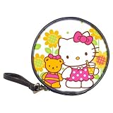 Classic 20 CD DVD Bluray Wallet Case of Hello Kitty Friends in Sunflowers