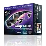 Vuzix Corporation【国内正規品】 Wrapシリーズ ビデオアイウェアWrap1200DX【HDMI入力対応モデル】