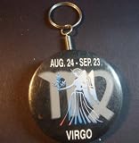 51xEei7d uL. SL160  Set of 5 Virgo Sign Keychain/bottle opener Aug. 24 Sept. 23