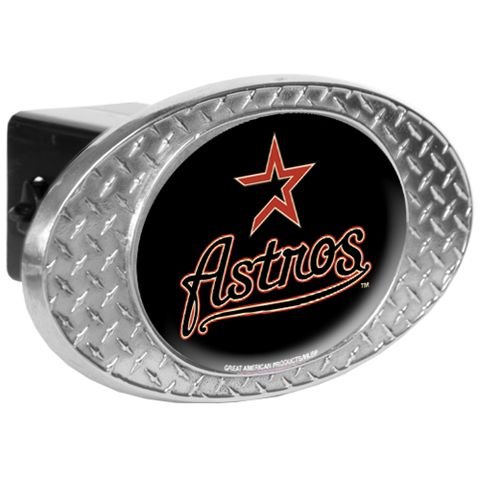 Houston Astros Metal Tow Hitch Cover