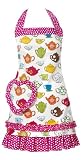 Carolyn's Kitchen - Tea Pot Hot Pink Retro Apron