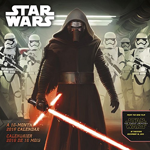 Star Wars The Force Awakens 2016 Calendar