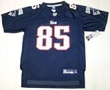 NFL Reebok New England Patriots Chad Ochocinco Youth Jersey Extra Large (Size 18-20) Blue
