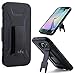 S6 Edge Case, LK Transformer Holster Dual Layer Armor Defender Full Body Protective Case Cover with Belt Clip & Kickstand for Samsung Galaxy S6 Edge