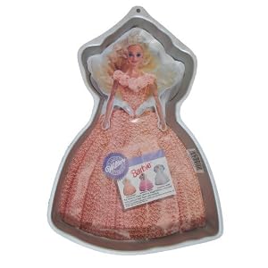 1992 Wilton Barbie Cake Pan by Whitmor