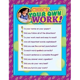 CHECK YOUR OWN WORK CHEAP CHARTS GR 3-6